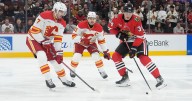 Connor Bedard scores 3 times as the Blackhawks beat the Flames 5