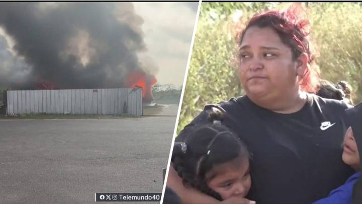 Voraz incendio destruye el hogar de 12 niños y sus papás en Edcouch