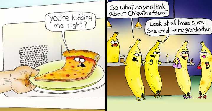 “Fruit Gone Bad”: 31 Funny Comics That Bring Produce And Objects To Life (New Pics)