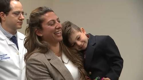 Long Island mother makes split-second decision that may have saved son's life in Huntington