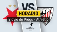 A qué hora es el Slavia de Praga - Athletic Club y dónde ver gratis por TV en directo y en vivo online el partido de Champions