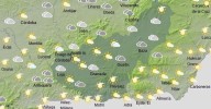 Tiempo Granada | Vientos moderados y caída de las temperaturas este jueves