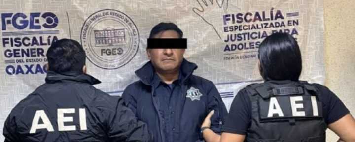 Capturan a comandante de policía acusado de abusar de una adolescente en Oaxaca