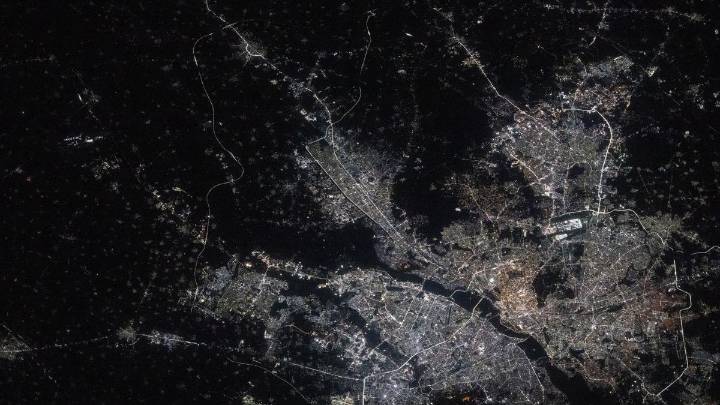 ISS shares striking night-time photographs of Delhi as station marks 25 years of human presence