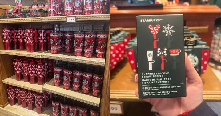 Disney Has Exclusive Starbucks 2025 Holiday Merch (Feat. Blind Boxes!)
