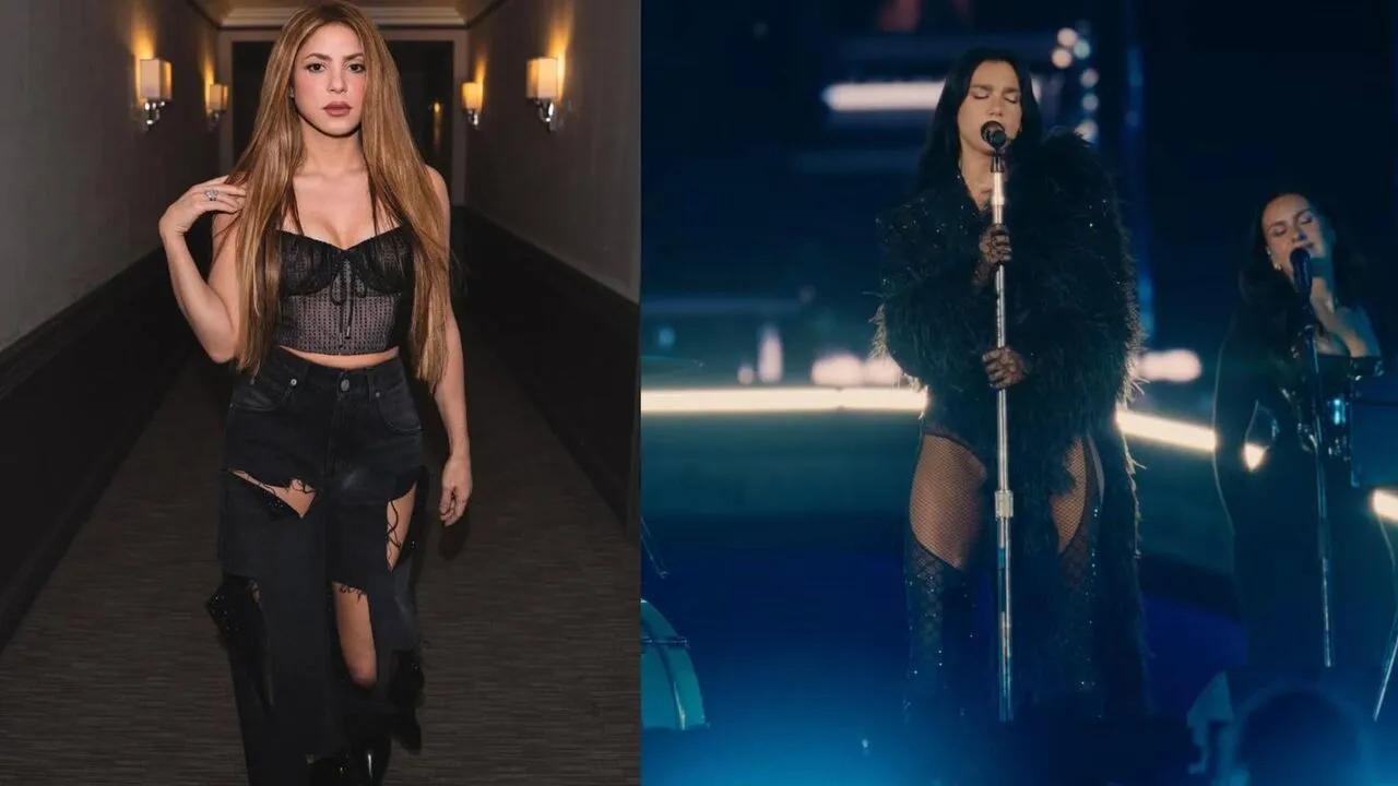 “¡Qué delicia!” Shakira reaccionó al emotivo tributo que Dua Lipa le rindió en su concierto en Bogotá