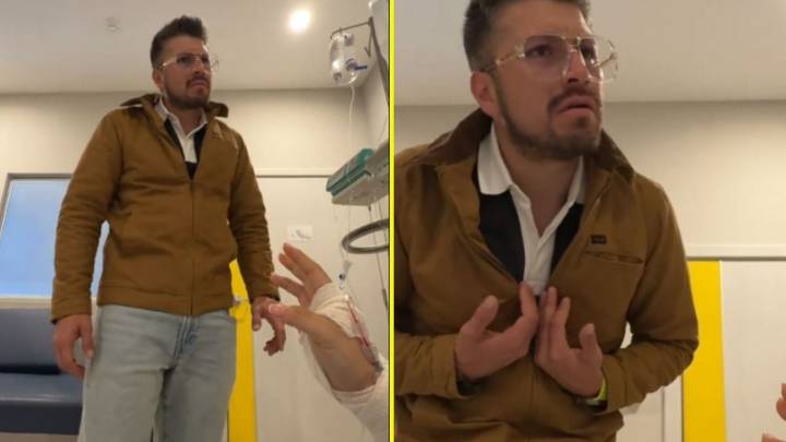 "No podía dejar pasar la oportunidad": La cruel broma que una influencer le hizo a su esposo tras despertar de una operación