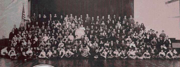 From the West Hartford Archives: Music Students and Director Mark Davis