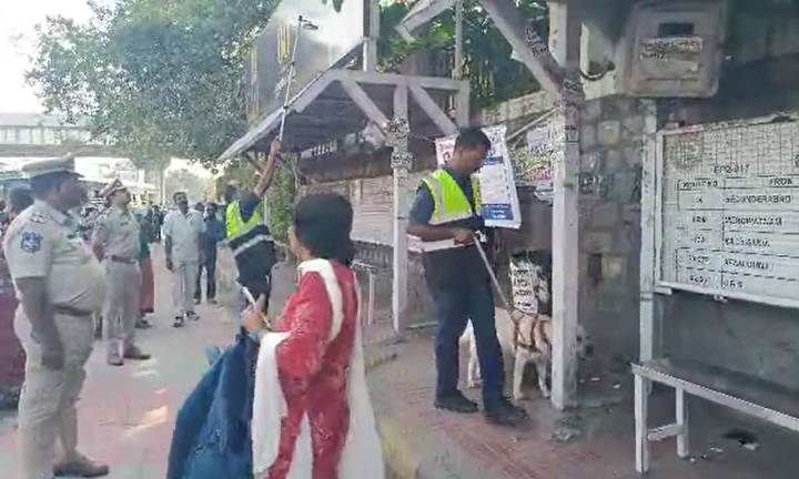 Cyberabad Police Step Up Vigil in Balanagar After Delhi Blast Incident