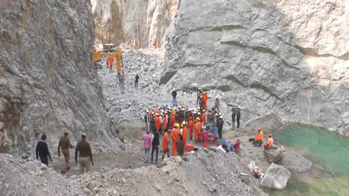 UP: Rescue operation in Sonbhadra mine collapse completed; seven bodies recovered