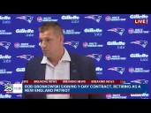 WATCH LIVE: Rob Gronkowski signing 1-day contract, retiring as a New England Patriot.