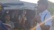 Watch: School Auto Overload Incident Raises Safety Concerns in Nagar Kurnool