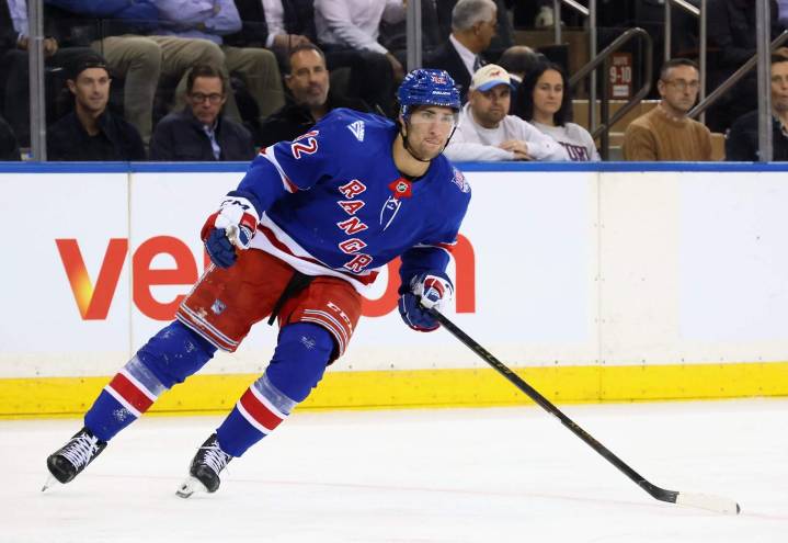 Rangers center Noah Laba has seized a roster spot. That's nothing new for him