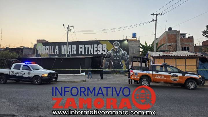 Atacan a balazos el gym “Gorila War Fitness”