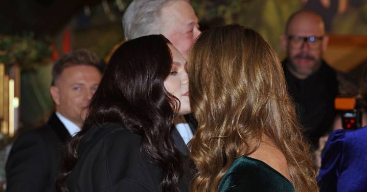 Kate Middleton and Jessie J's touching hug at Royal Variety Show