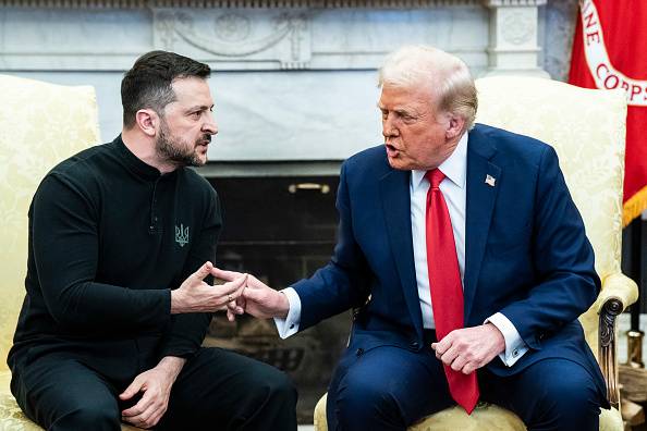 Zelenskyy thanks Trump as US leader blasts at Kyiv amid talks