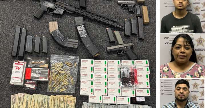 Decatur Police arrest suspected illegal alien, two others after search warrant turns up opiates and guns