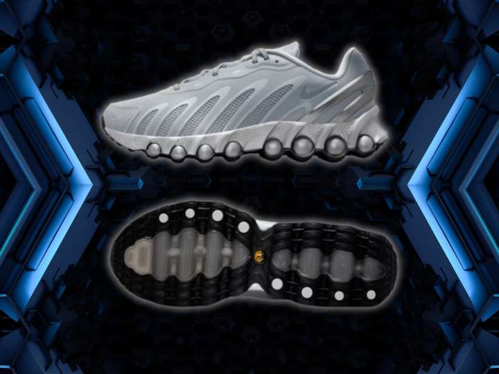 Check out the stunning metallic makeover Nike gave this fan