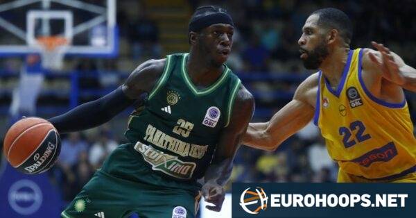 Kendrick Nunn shines and leads Panathinaikos in Peristeri