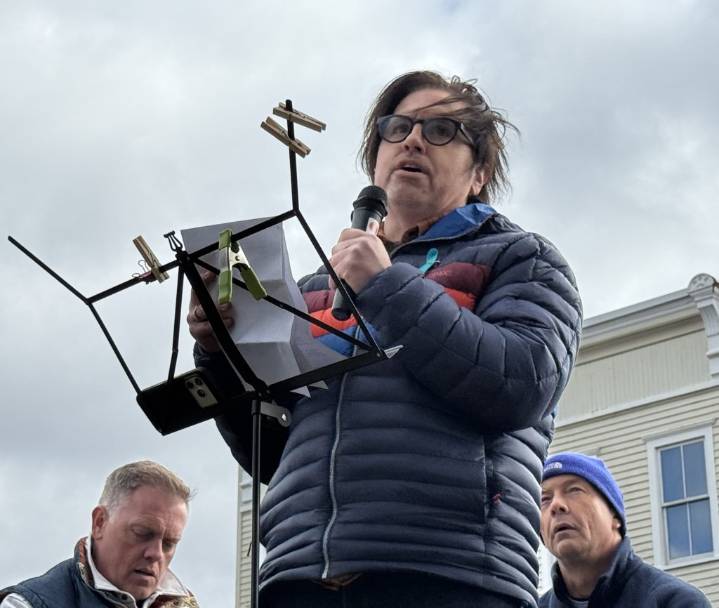 They returned to CT to speak of alleged 'terrible things' a coach did