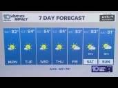 10 Weather: Sunday night forecast, Tampa Bay area; Nov. 16, 2025