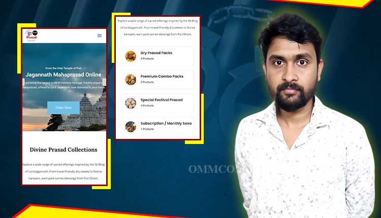 Bhubaneswar Real Estate Bizman Held For Online Sale Of Srimandir Mahaprasad