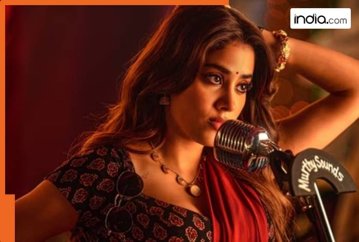 Janhvi Kapoor steps into fiery new avatar in Ram Charan’s ‘Peddi as...