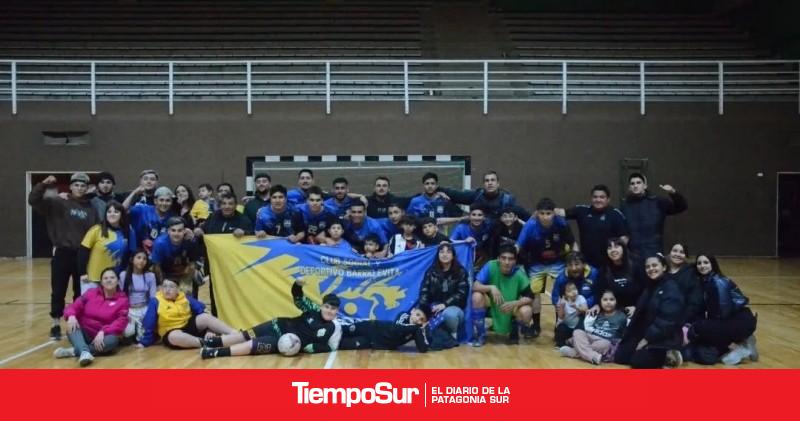 Futsal Club Evita logró el ascenso a la Primera A y sueña con consolidarse en la elite