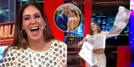 Tilsa Lozano rompe el acta de su divorcio en vivo y celebra nueva etapa con saltos de alegría: “Voy a llorar de felicidad”