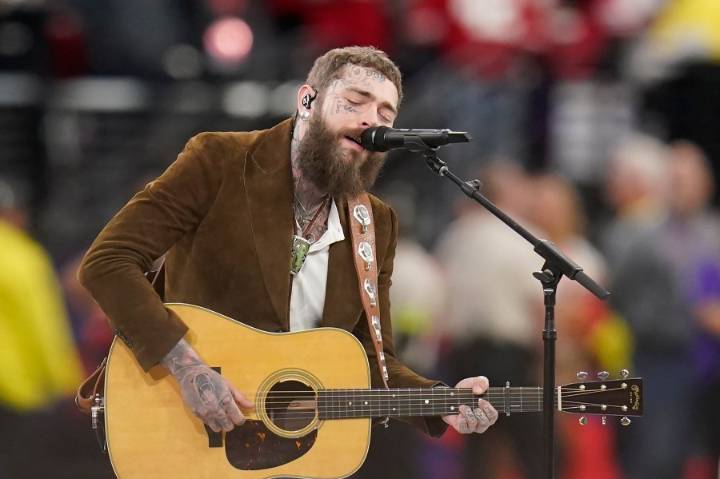 Post Malone to perform at Chiefs, Cowboys game on Thanksgiving Day