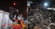 Con nueva jornada de ‘Llantatón’, se recolectaron 658 llantas usadas y abandonadas en calles de Engativá