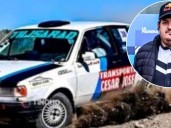 Conmoción en el rally: murió el piloto César Pérez tras chocar y quedar atrapado dentro de un auto en llamas