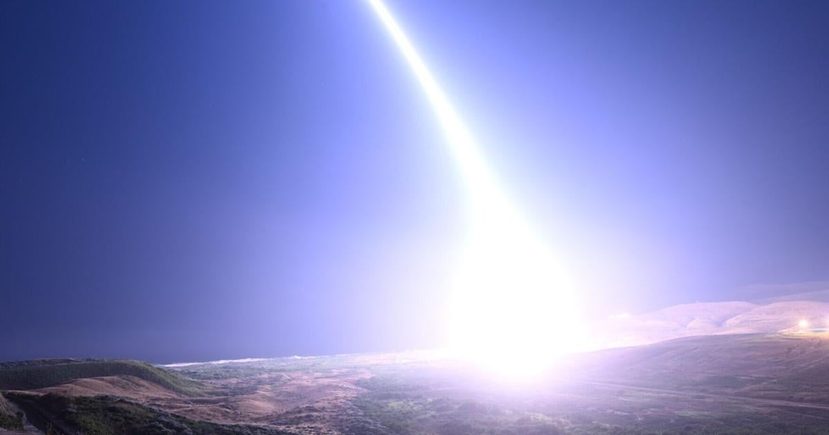Routine unarmed Minuteman III test missile slated to launch from Vandenberg SFB