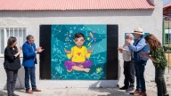 Inauguran un mural por la Semana de las ciencias