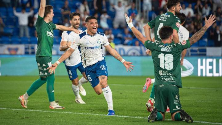 El Tenerife cumple ante el colista: gol de Fabricio y tres puntos más