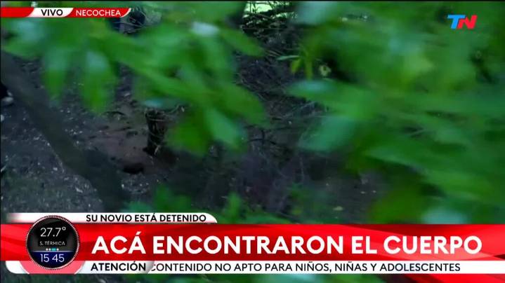 Así es el lugar donde encontraron el cuerpo de Débora Damaris Bulacio en Necochea