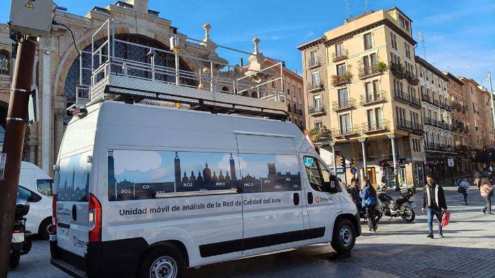 La Zona de Bajas Emisiones de Zaragoza incorpora nuevos medidores de ruido y calidad del aire