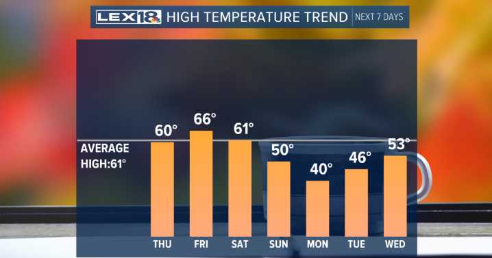 Our weather roller coaster continues