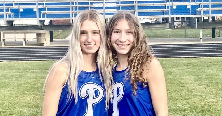 NewsTribune Girls Cross Country Runners of the Year: Princeton’s Ruby Acker, Payton Frueh