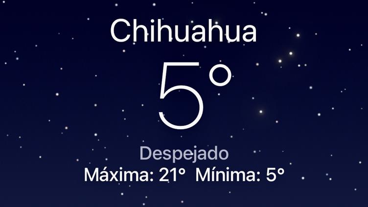 Pega la helada en Chihuahua; amaneció a 5ºC