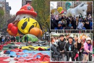Thousands gather to watch new Macy’s Thanksgiving Day Parade balloons inflated – including Nintendo’s ‘Mario,’ Derpy of ‘K Pop Demon Hunters’