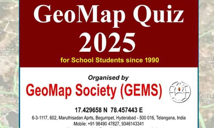 GeoMap Society to host GeoMap Quiz 2025 for students