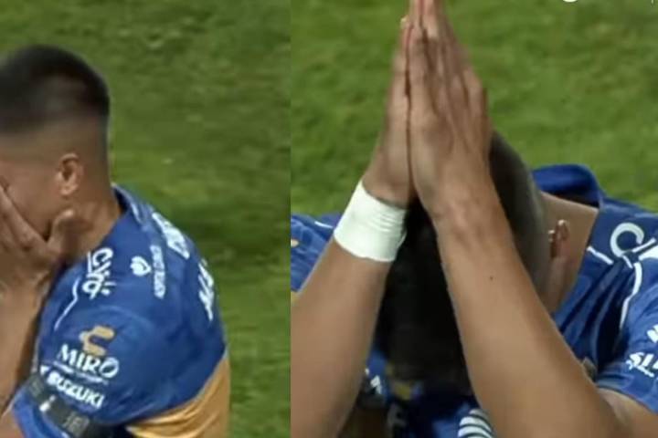 VIDEO. Dejó la cacha entre lágrimas: la patada criminal de Álvaro Madrid que le costó la expulsión ante Unión Española