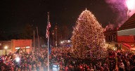 Christmas on Broadway tree lighting, fireworks, attractions draw thousands