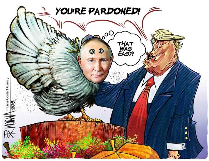 Cartoon: You're pardoned!