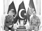 Tajik defence minister calls on COAS