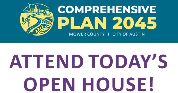 City of Austin and Mower County to hold open house for 2045 Comprehensive Plan