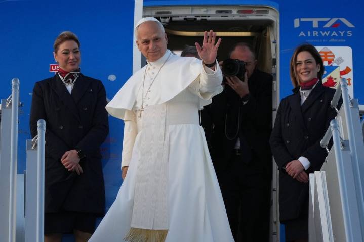 The Latest: Pope Leo brings messages of peace and Christian unity on trip to Turkey and Lebanon