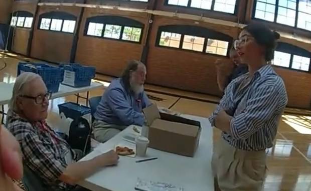Busted: Boston city councilor caught politicking in polling place after presidency claim [+see video]