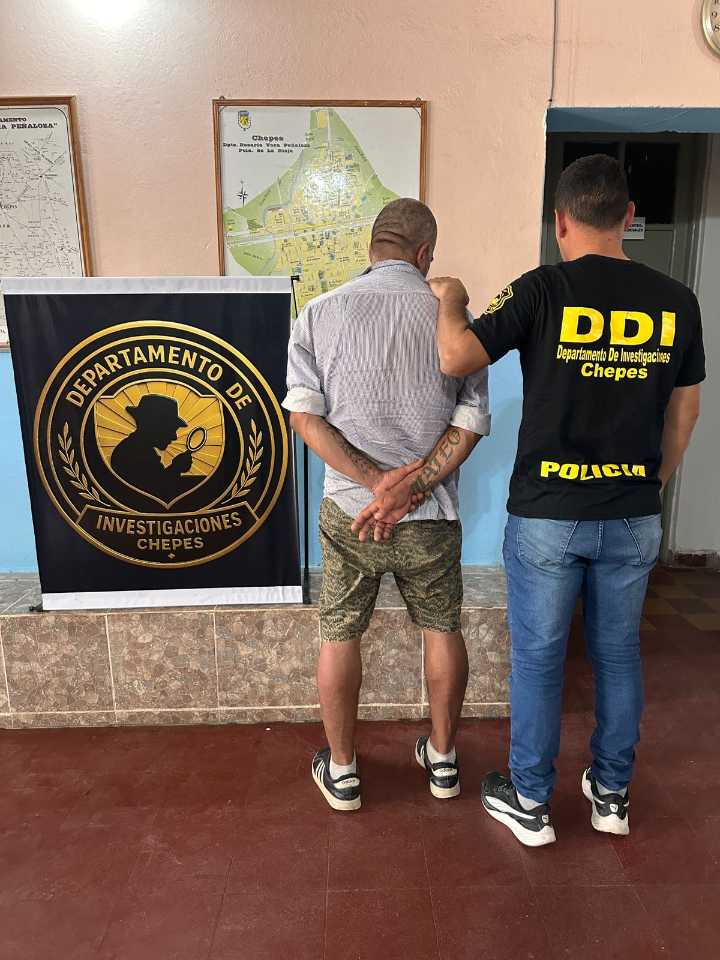 Detienen a un hombre acusado de robar productos en un supermercado de Chepes